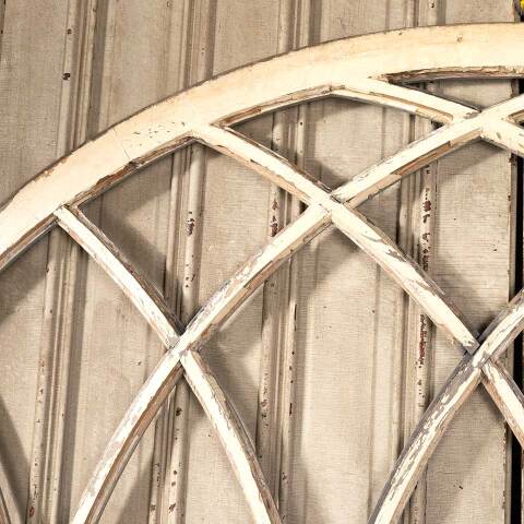 #48546 Antique Gothic Divided Lite Wood Window image 8