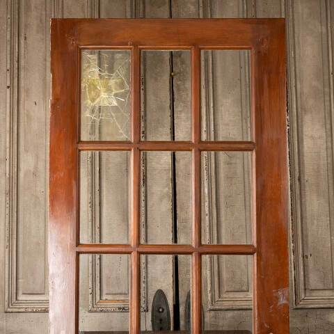 #48561 31x79 Antique 12 Lite French Entry Door image 2