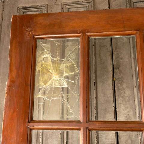 #48561 31x79 Antique 12 Lite French Entry Door image 4