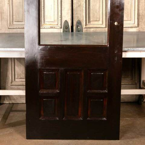 #48574 34x83 Antique Half Lite Pine Entry Door image 3