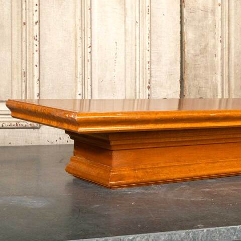 #48593 Salvaged Wood Fireplace Mantel Shelf image 3