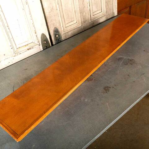 #48593 Salvaged Wood Fireplace Mantel Shelf image 4