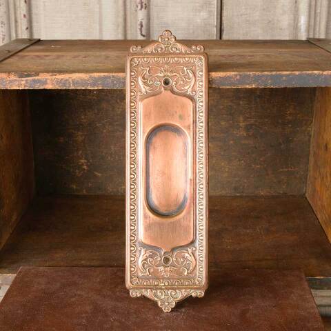 #48617 Antique Corbin Pocket Door Pull Handle image 2