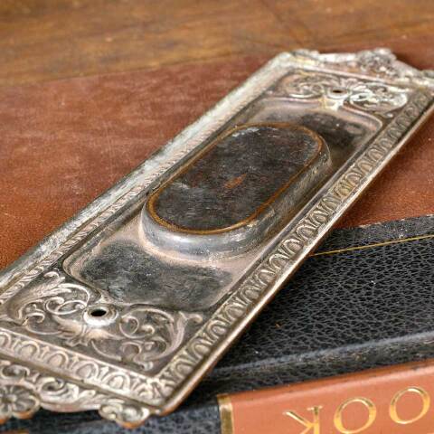 #48617 Antique Corbin Pocket Door Pull Handle image 7