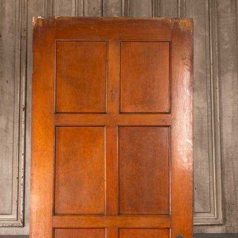 #48681 30x79 Salvaged Antique 8 Panel Interior Door image 2