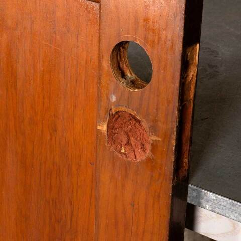 #48681 30x79 Salvaged Antique 8 Panel Interior Door image 5