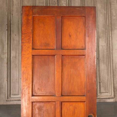 #48682 30x80 Salvaged Antique 8 Panel Interior Door image 2