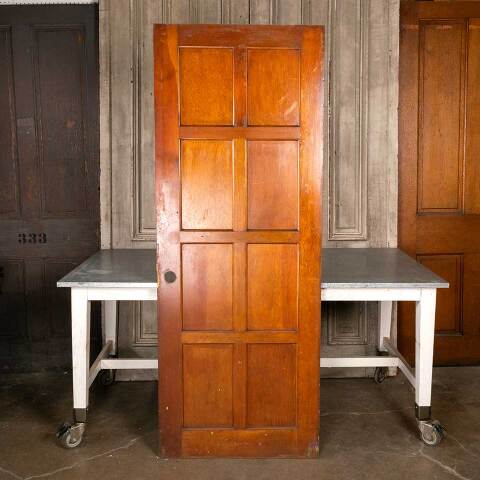 #48682 30x80 Salvaged Antique 8 Panel Interior Door image 4