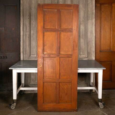 #48683 30x80 Salvaged Antique 8 Panel Interior Door image 6