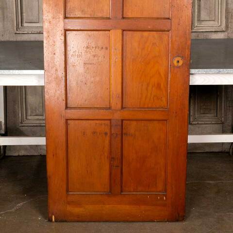#48683 30x80 Salvaged Antique 8 Panel Interior Door image 3