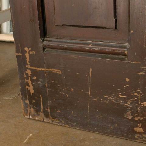 #48685 39x95 Salvaged Antique Half Lite Entry Door image 4