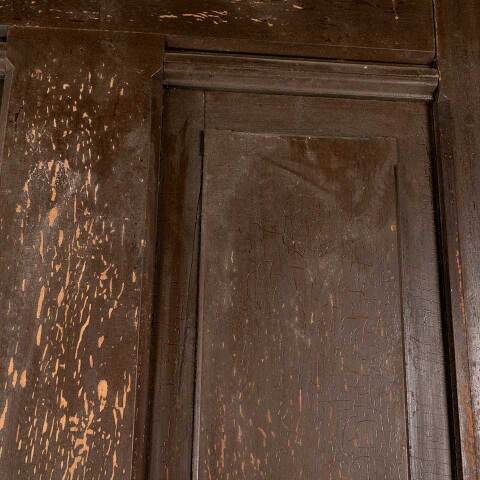 #48689 40x95 Salvaged Antique 5 Panel Interior Door image 3