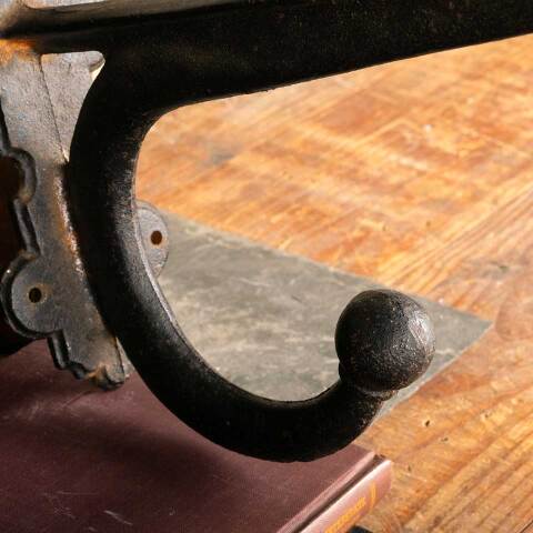 #48864 Large Antique Cast Iron Hook image 4