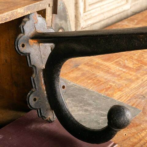 #48864 Large Antique Cast Iron Hook image 5