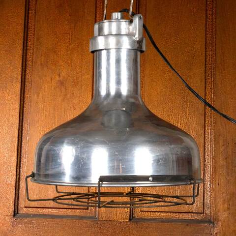 #48875 Salvaged Industrial Aluminum Pendant Light image 3