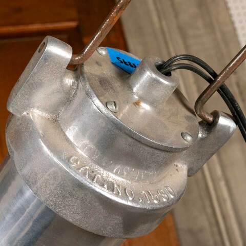 #48875 Salvaged Industrial Aluminum Pendant Light image 5