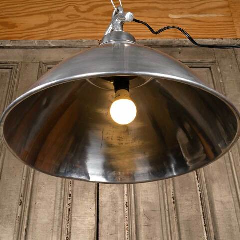 #48877 Salvaged Industrial Aluminum Pendant Light image 6
