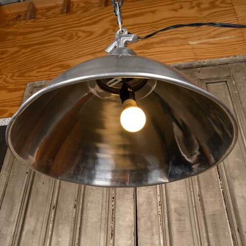 #48878 Salvaged Industrial Aluminum Pendant Light image 5