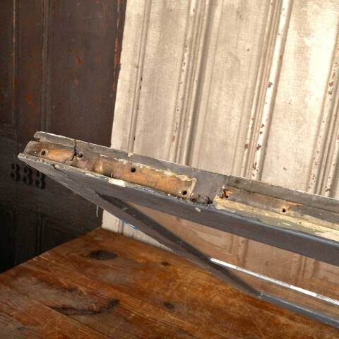 #48906 Salvaged Antique Leaded Glass Window Sash image 4