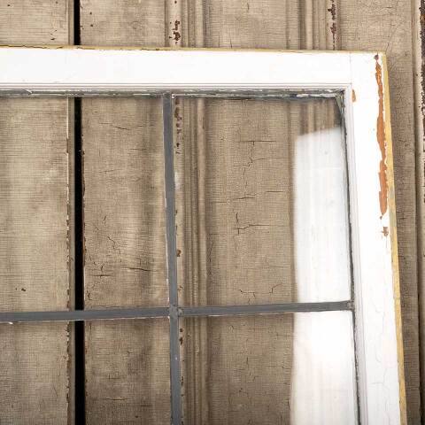 #48907 Salvaged Antique Leaded Glass Window Sash image 5
