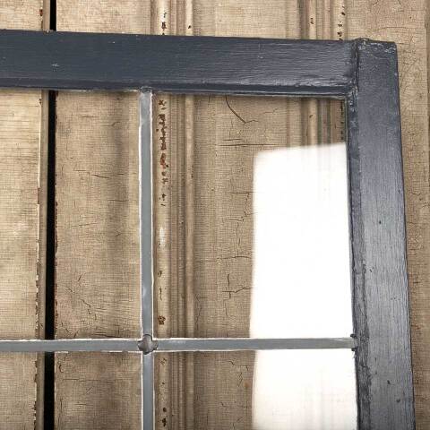 #48908 Salvaged Antique Leaded Glass Window Sash image 4