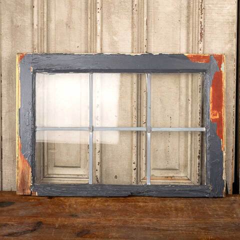 #48910 Salvaged Antique Leaded Glass Window Sash image 5