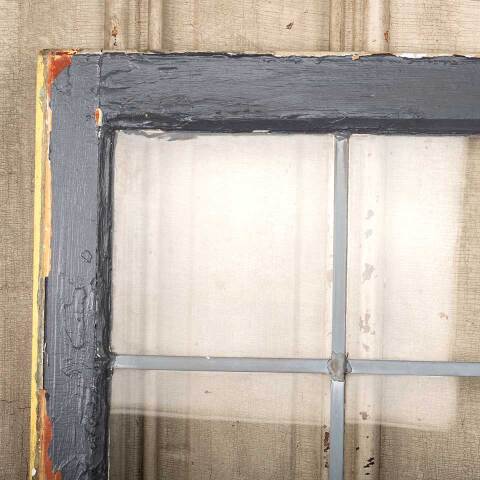 #48910 Salvaged Antique Leaded Glass Window Sash image 6