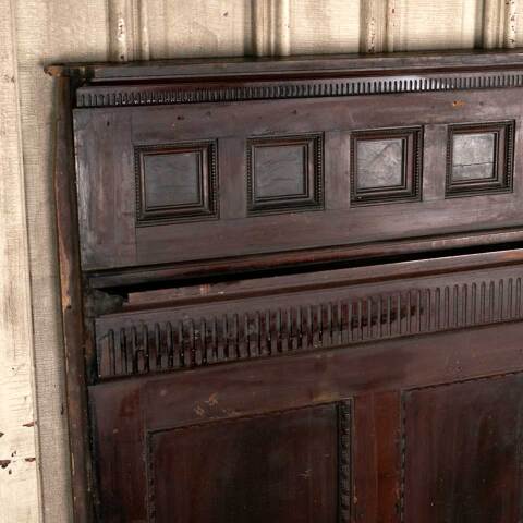 #48935 Antique Wood Wainscoting Wall Panel image 2