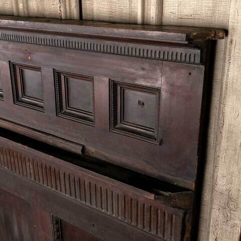 #48935 Antique Wood Wainscoting Wall Panel image 4