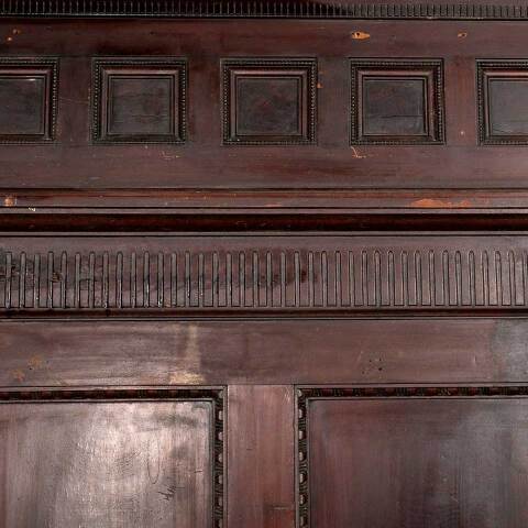 #48935 Antique Wood Wainscoting Wall Panel image 7