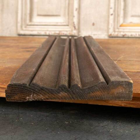 #48981 Antique Unpainted Wood Casing Trim image 3