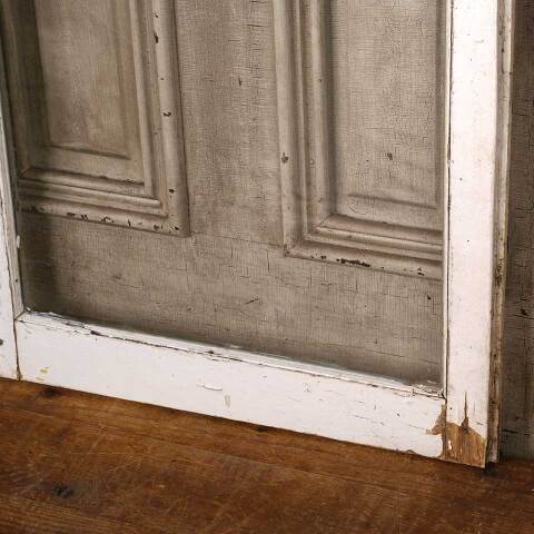 #49034 24x52 Antique Full View Glass Cabinet Door image 5