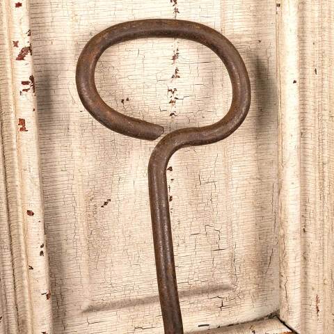 #49116 Antique Wrought Iron Farm Hay Hook image 3