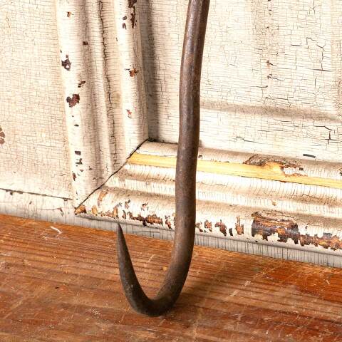 #49116 Antique Wrought Iron Farm Hay Hook image 4