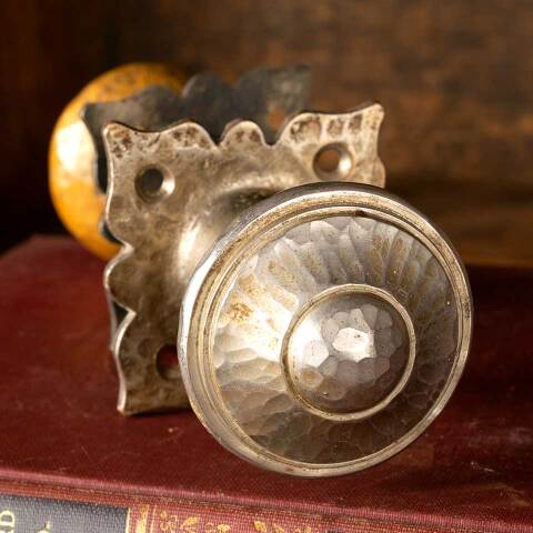 #49147 Antique Tudor Doorknobs Door Hardware Set image 6