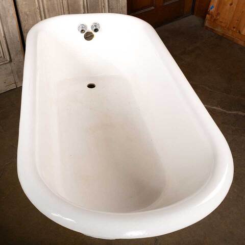 #49172 30x60 Antique Cast Iron Apron Bathtub image 3