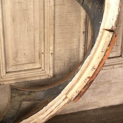 #49175 Antique Large Round Gothic Rosette Window image 8