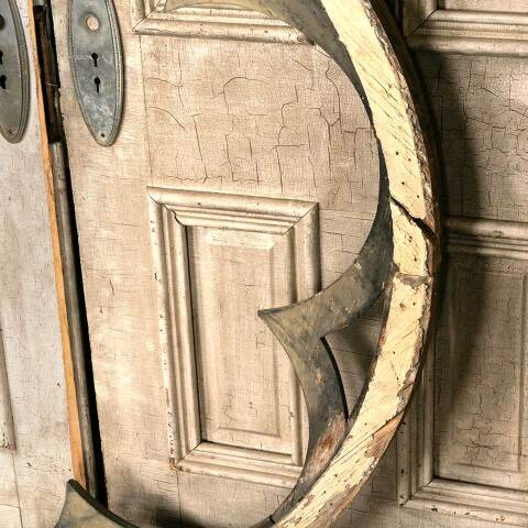 #49176 Antique Large Round Gothic Rosette Window image 7