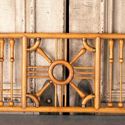 #49184 Antique Oak Interior Fretwork Panel image 7