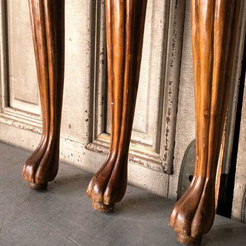 #49214 Set of 4 Salvaged Wood Table Legs image 4