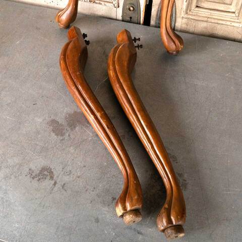 #49214 Set of 4 Salvaged Wood Table Legs image 6