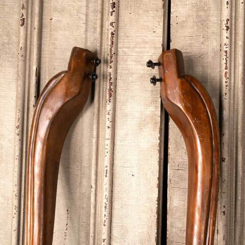 #49214 Set of 4 Salvaged Wood Table Legs image 7