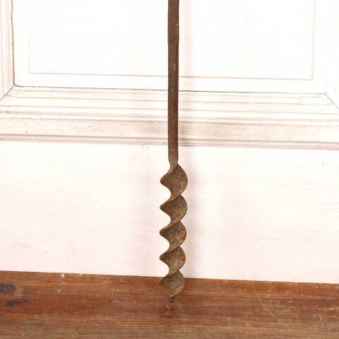 #49223 Antique Barn Beam Hand Auger Drilling Tool image 3