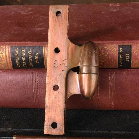 #49316 Vintage Hager Olive Knuckle Door Hinge image 7