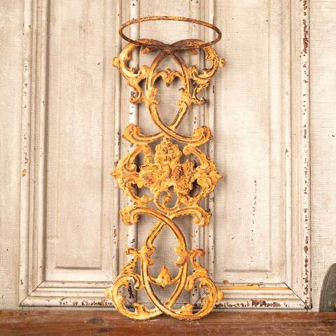 #49328 Cast Iron Wall Mount Sconce Planter Holder image 5