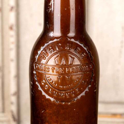 #49387 August Wagner Beer Bottle Columbus, Ohio image 2