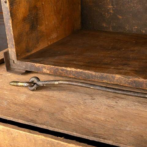 #49504 Antique Brass Eye & Hook Latch Hardware image 6