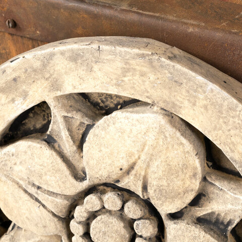 #49536 Cast Plaster Rosette Rose Medallion image 4