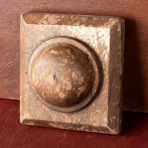 #49547 Salvaged Antique Wood Trim Ornament image 3
