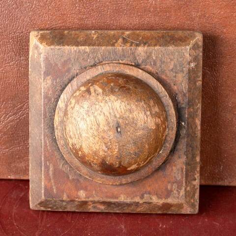 #49547 Salvaged Antique Wood Trim Ornament image 4